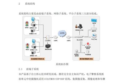 城市路口高清綜合交通監控系統設計方案_監測